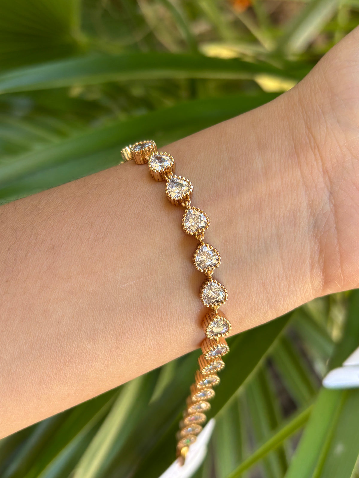 123-A XP mini heart bracelet