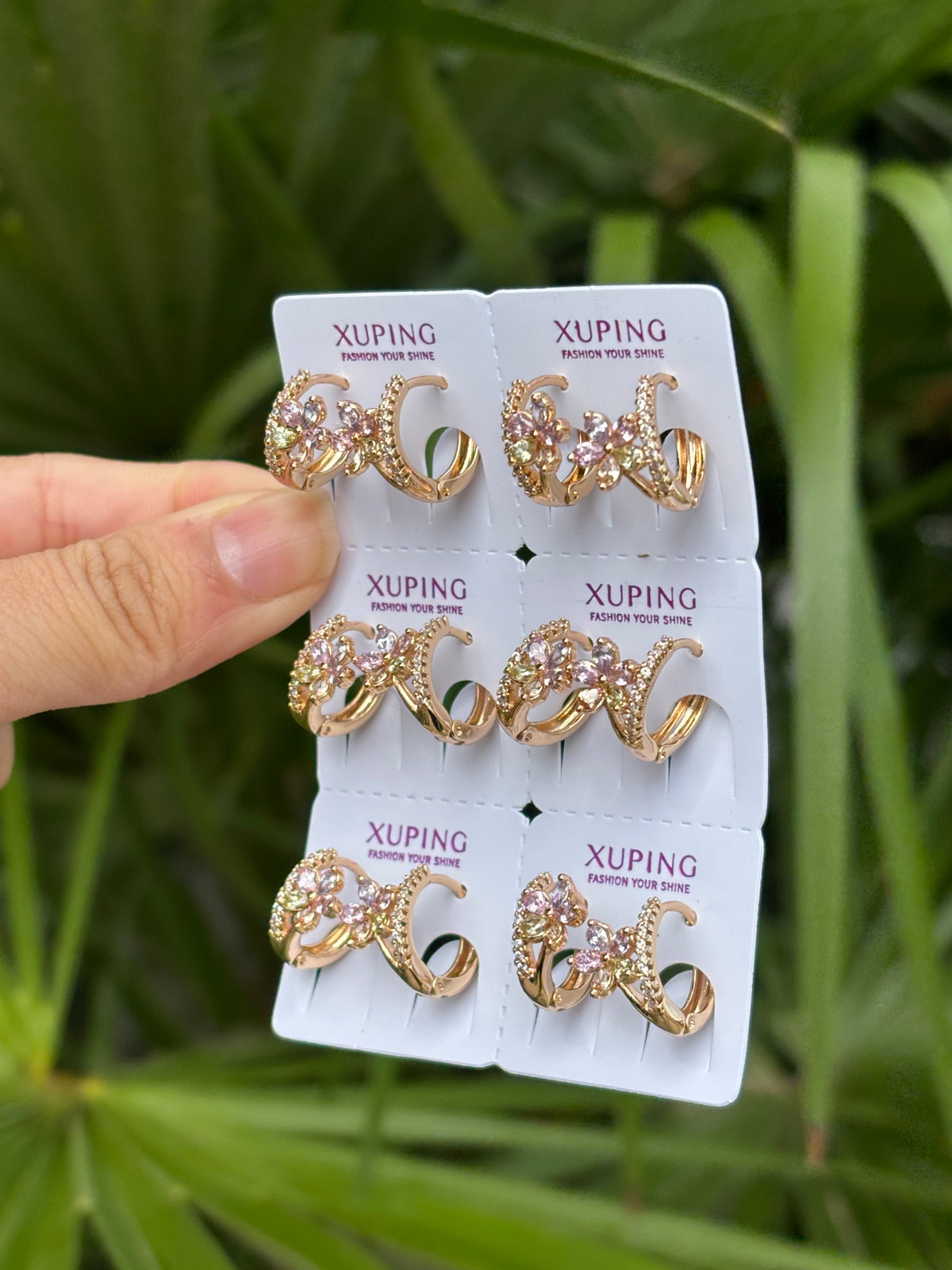 Xp flower earring #6784