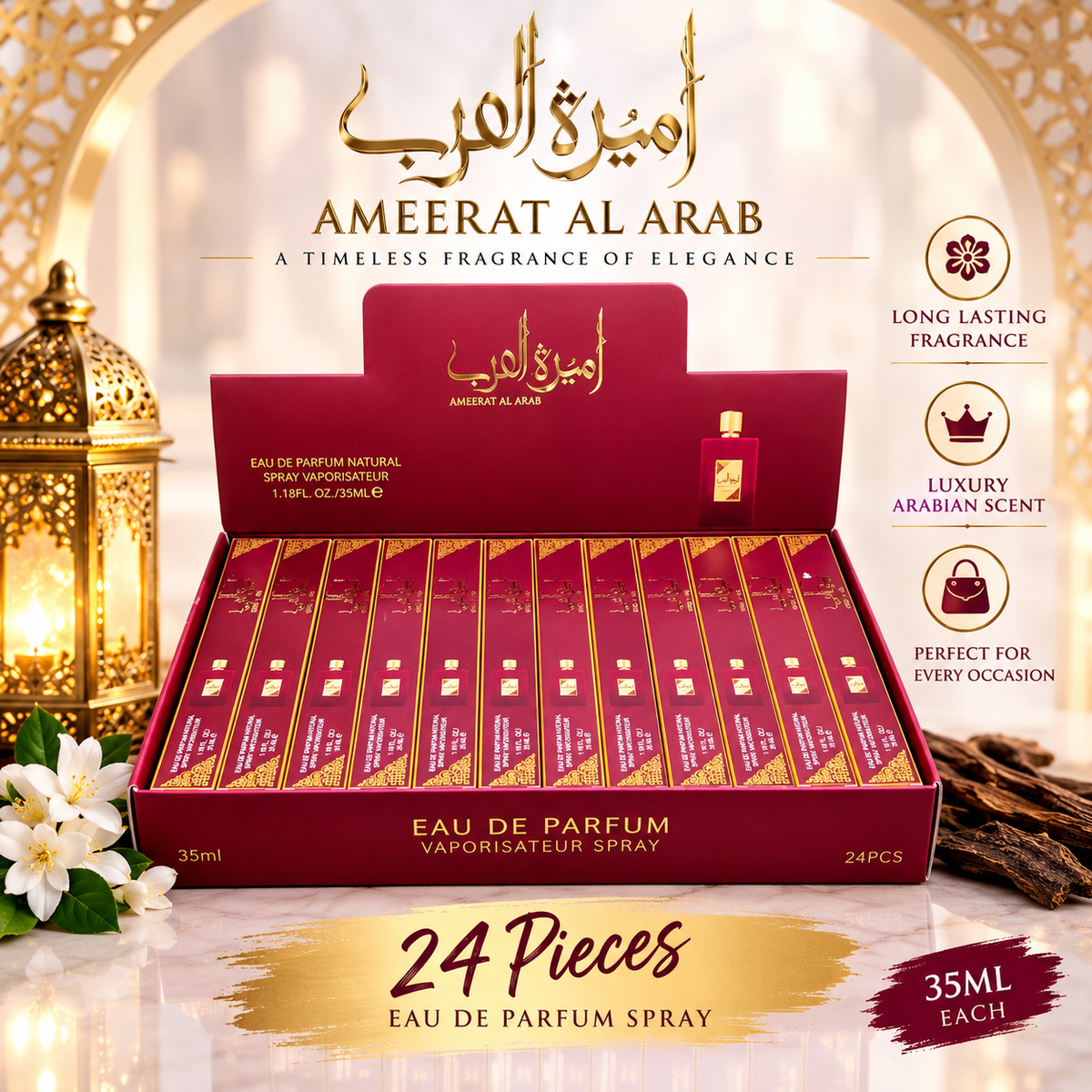 Ameerat al Arab perfume 24pcs