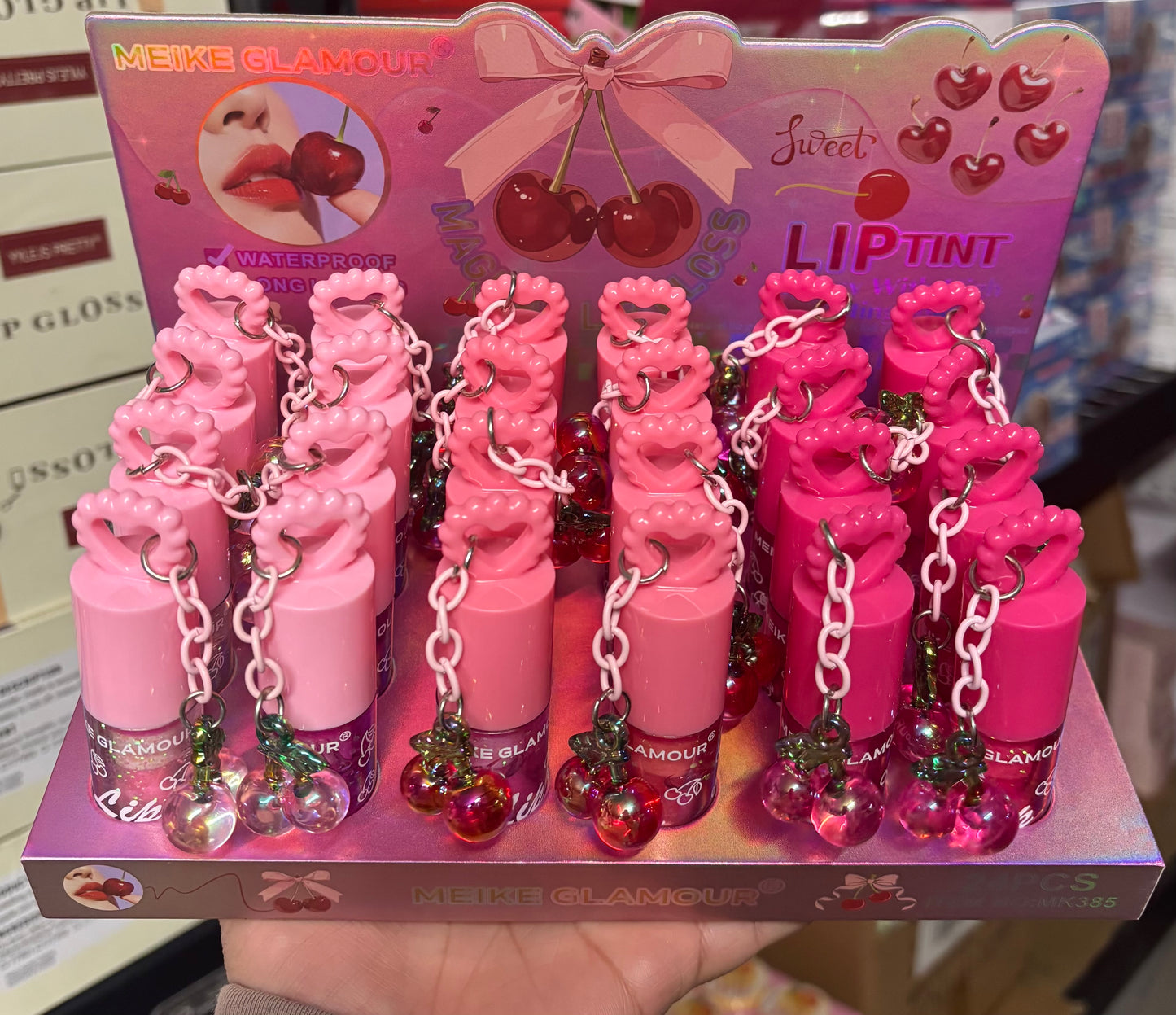 Cherry Lip Gloss 24pc