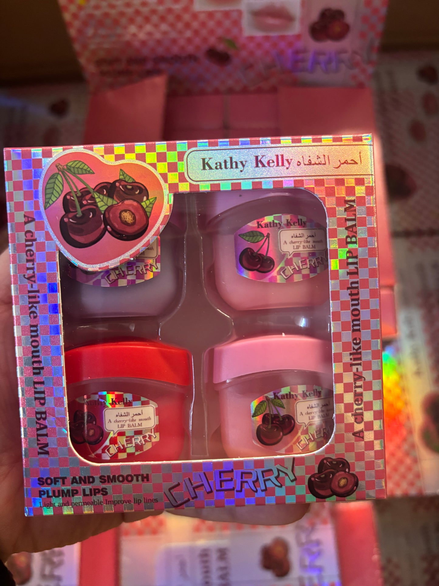 Cherry Lip Balm Set 12pc