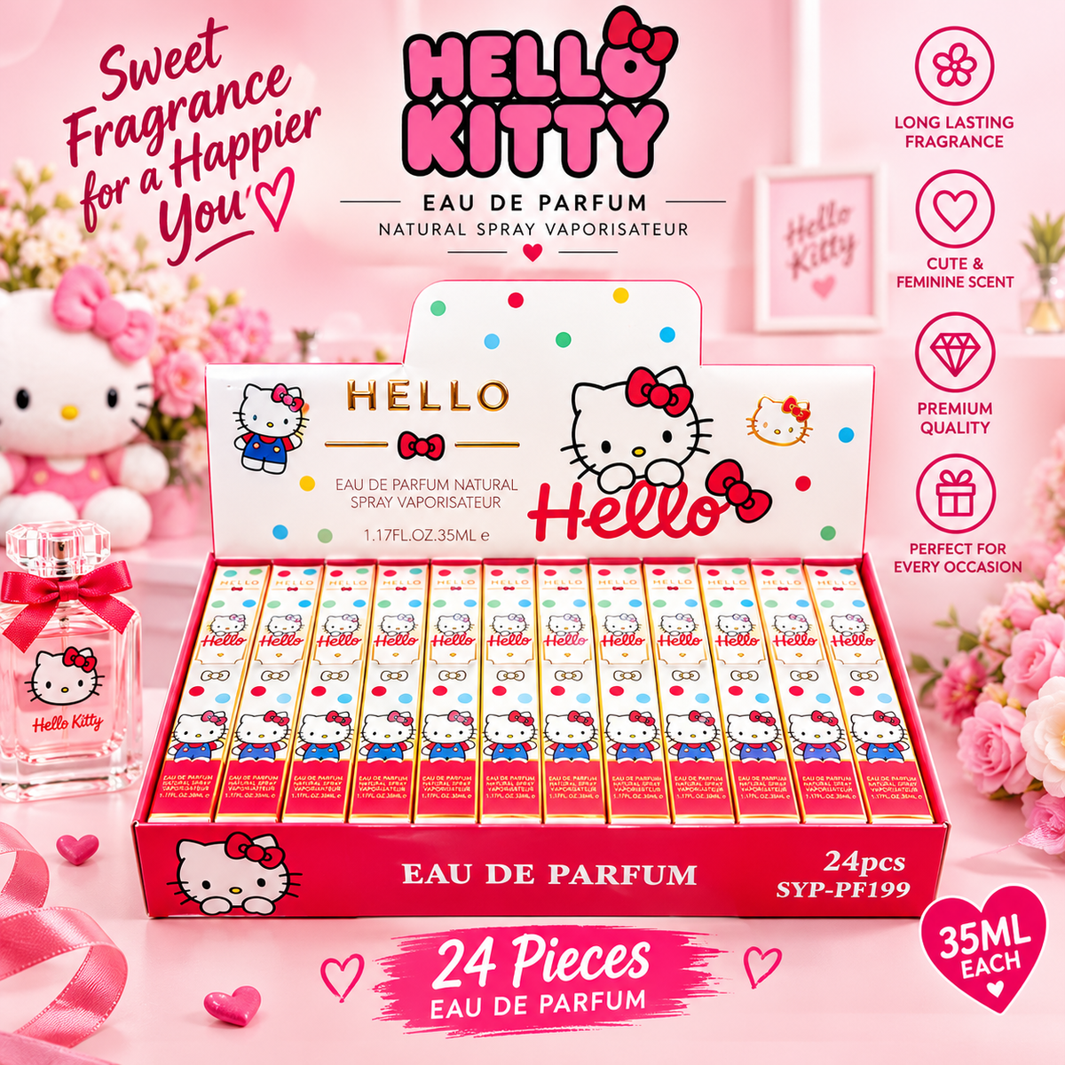 Hk red perfume 24pcs