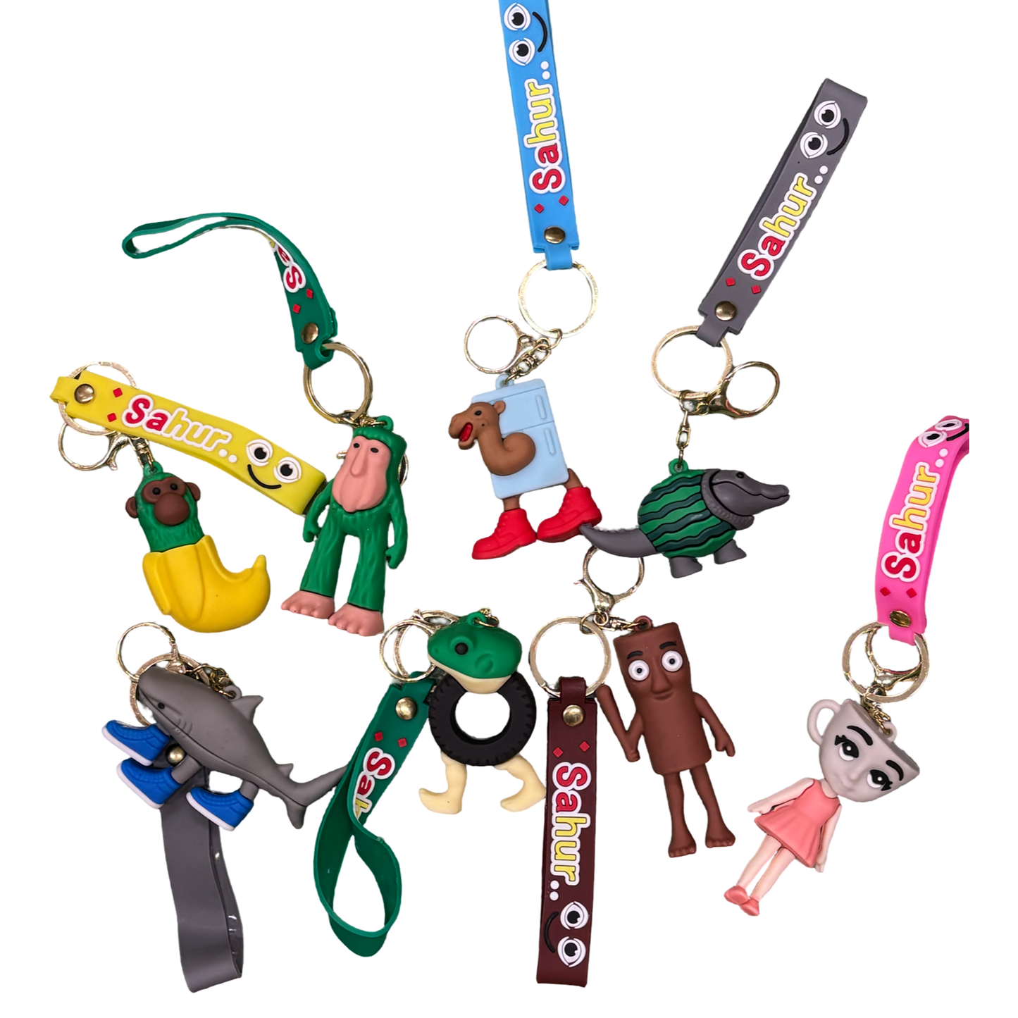 Keychain tralalero 12pcs