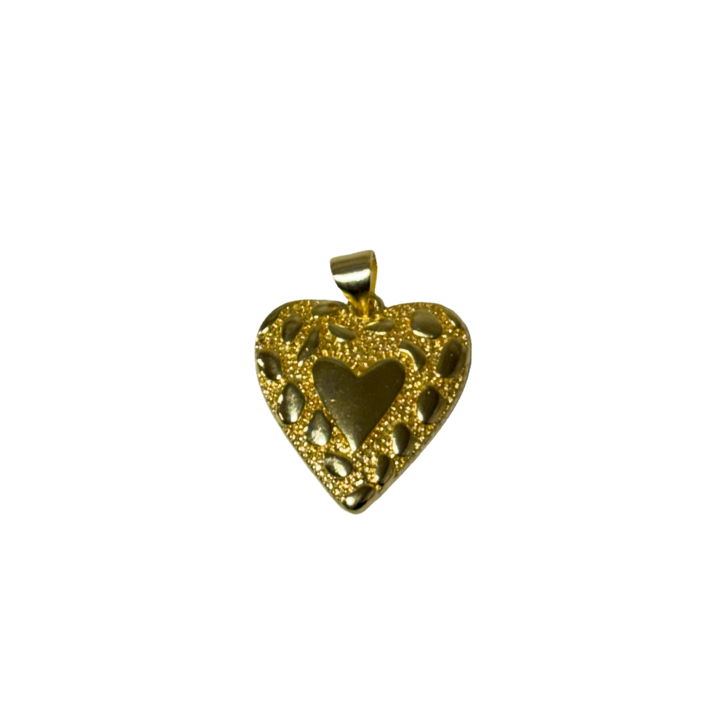 Nugget Heart Pendant