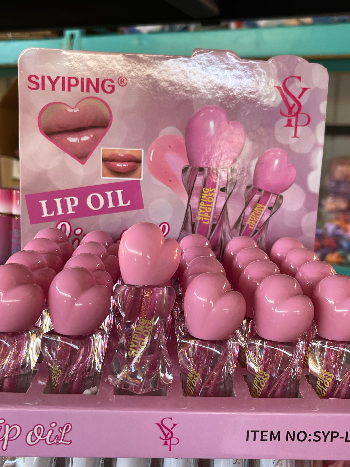 Lip oil pink