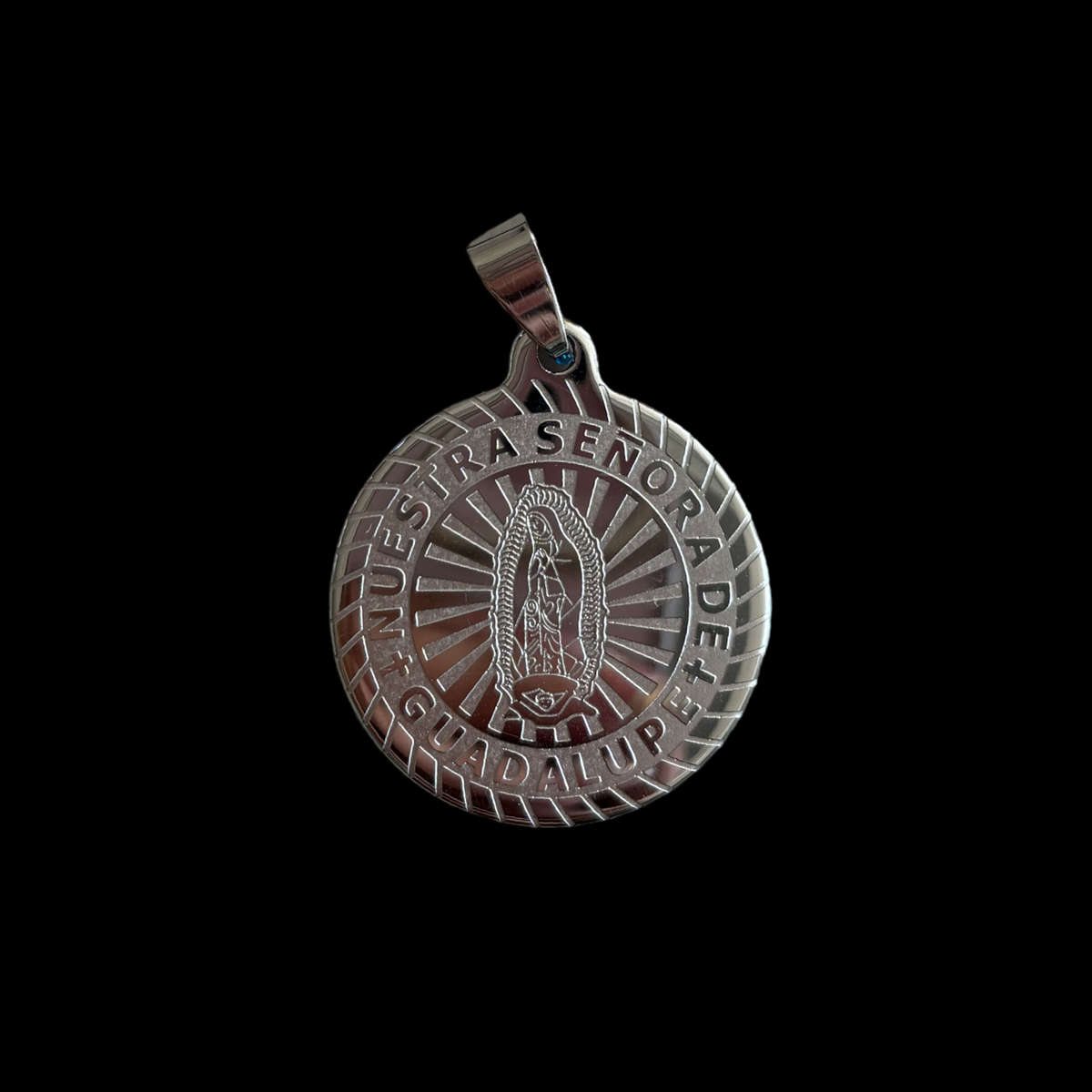 SS-20 Virgen silver pendant stainless steel