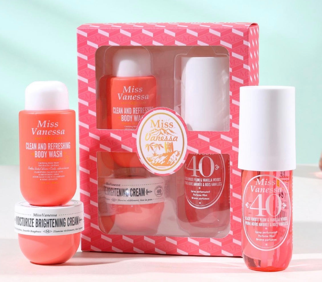 Red Miss Vanessa Set