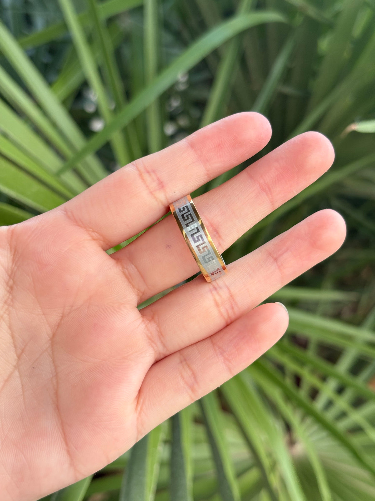 Silver ring Stanley steel #9