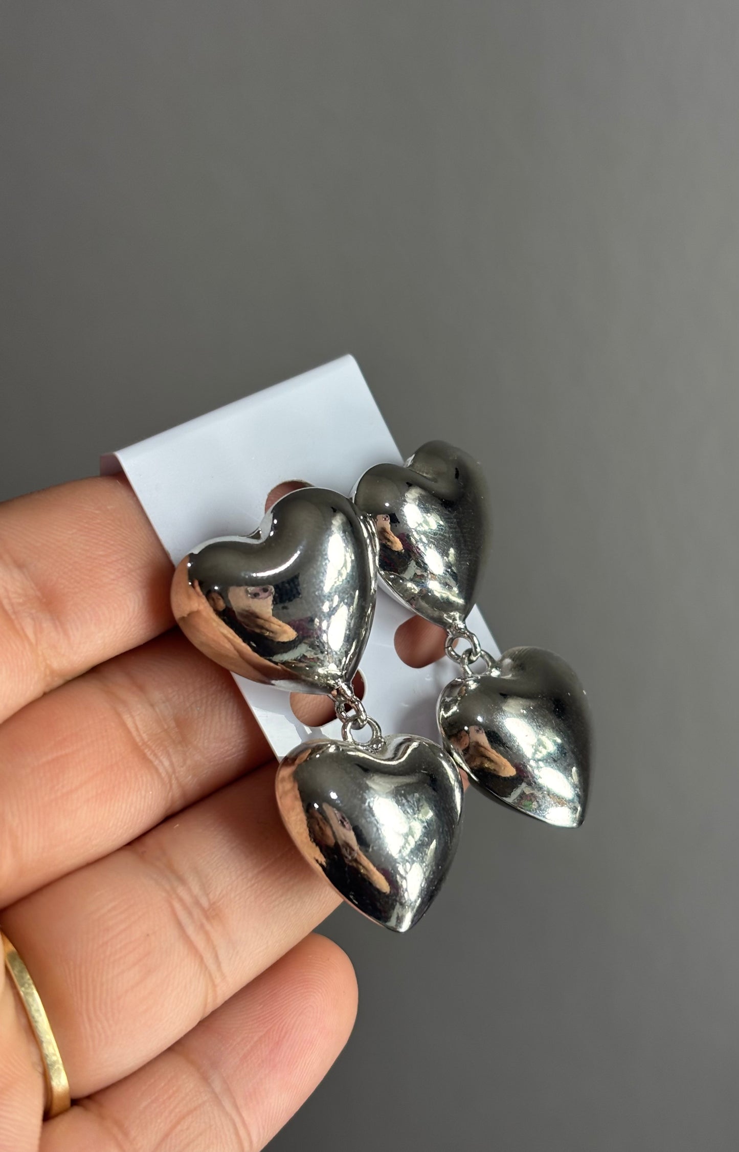 Bubble Heart Earring