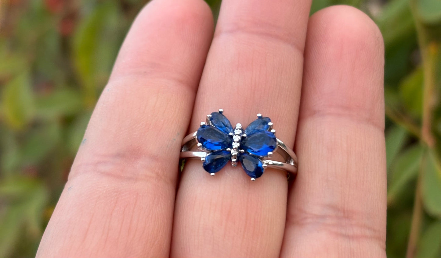 Blue Mariposa Silver High Quality #6