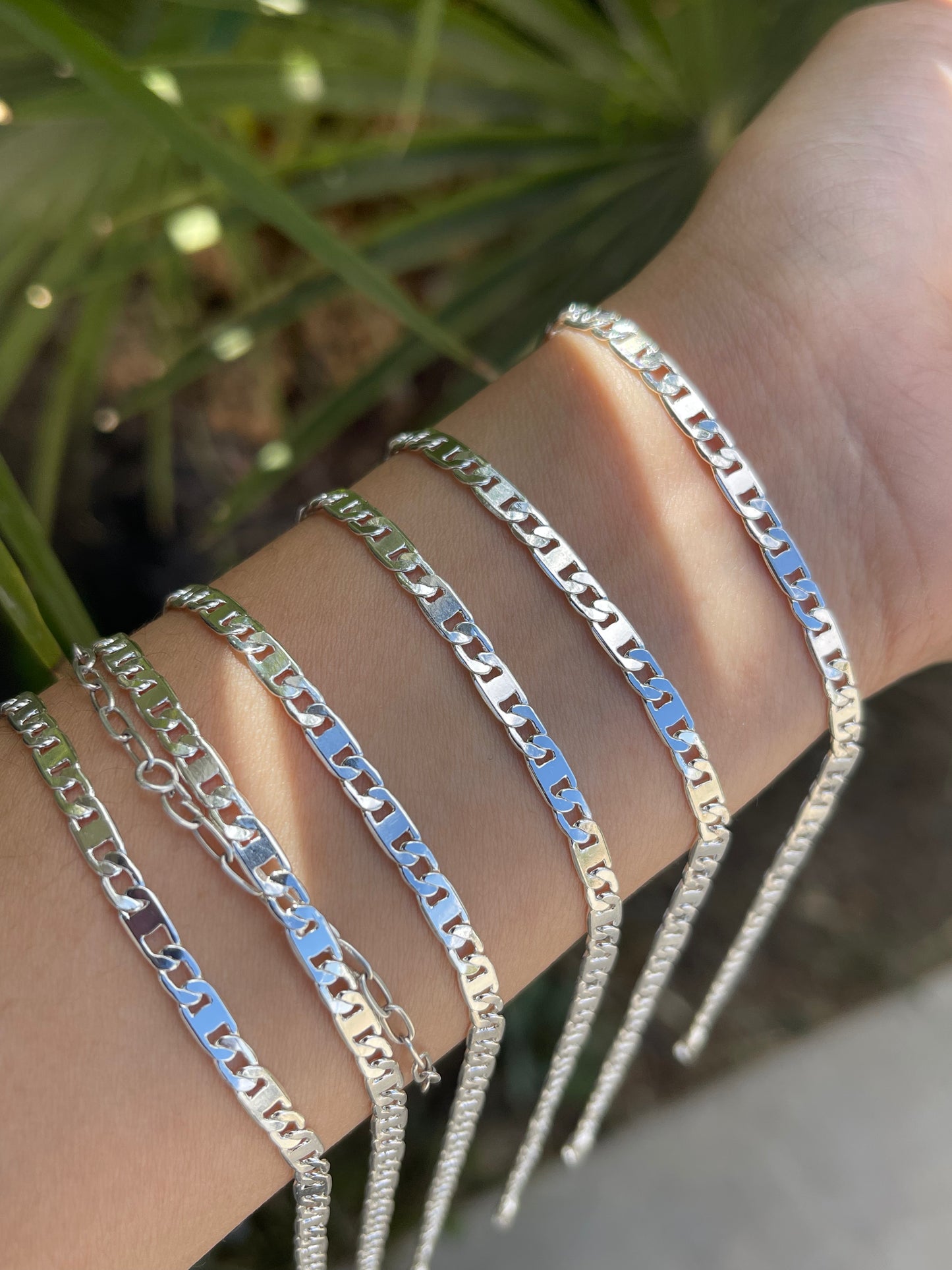 6pcs Bracelet silver