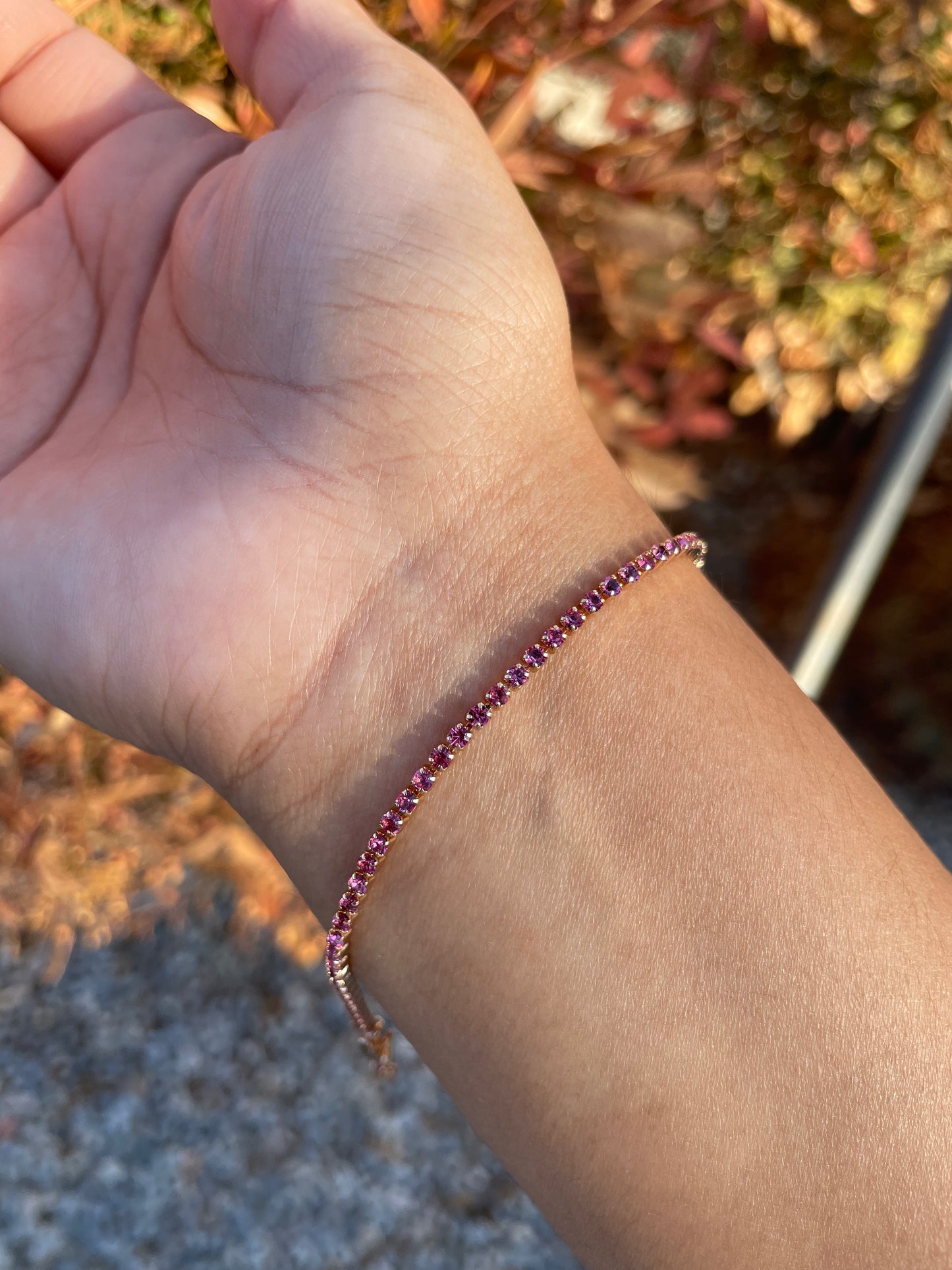Pink bracelet