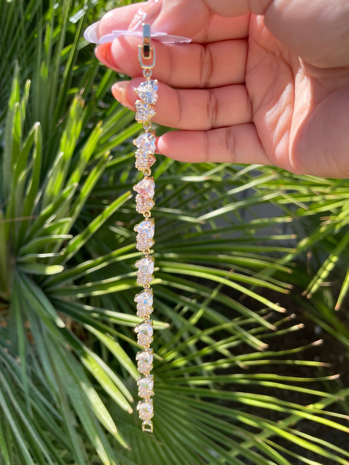 2hearts all around bracelet