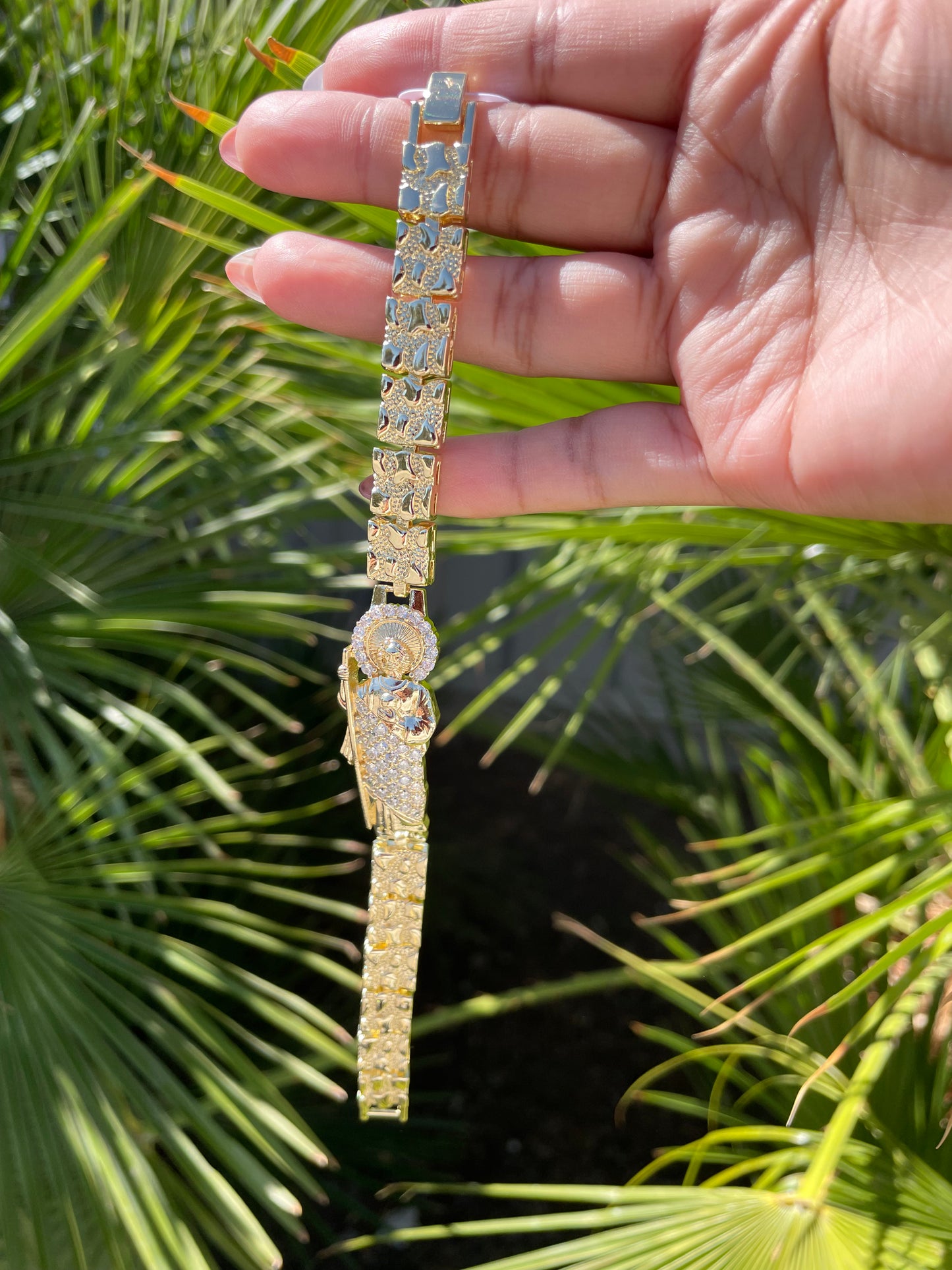 SJ gold bracelet