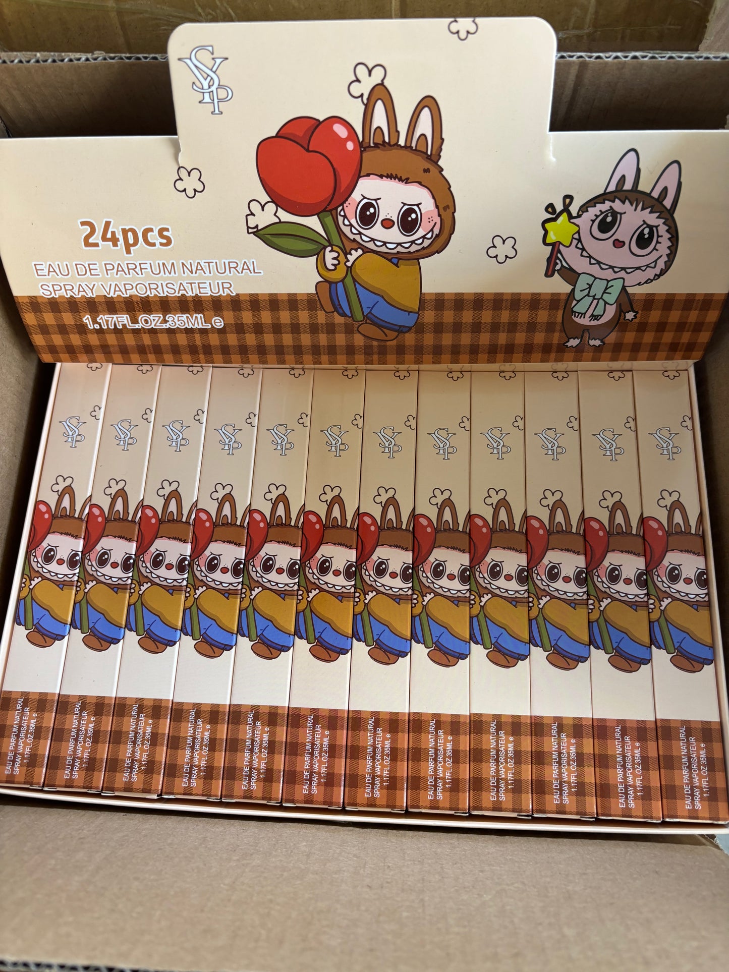 Tan Perfume Box