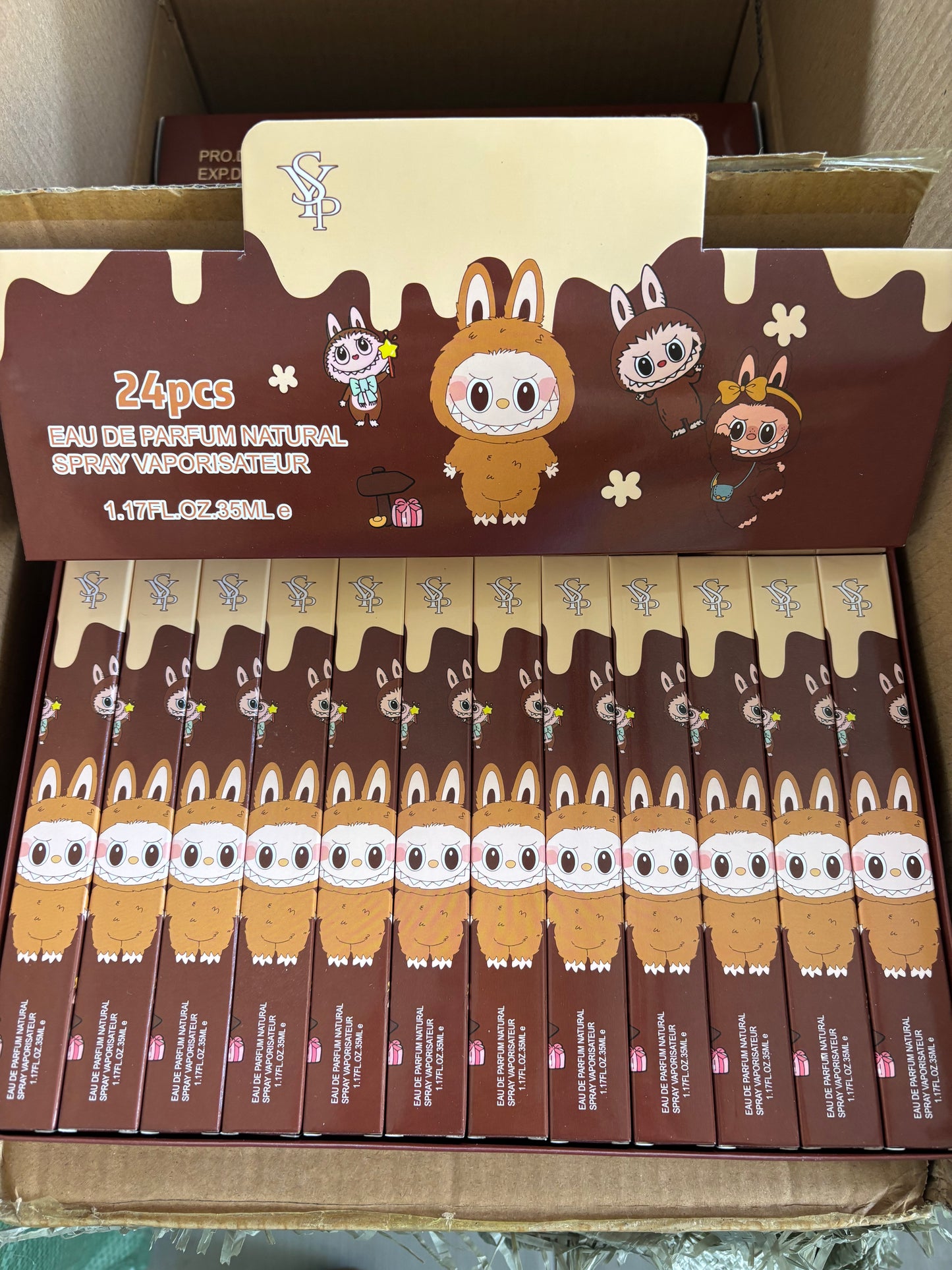 Tan Perfume Box