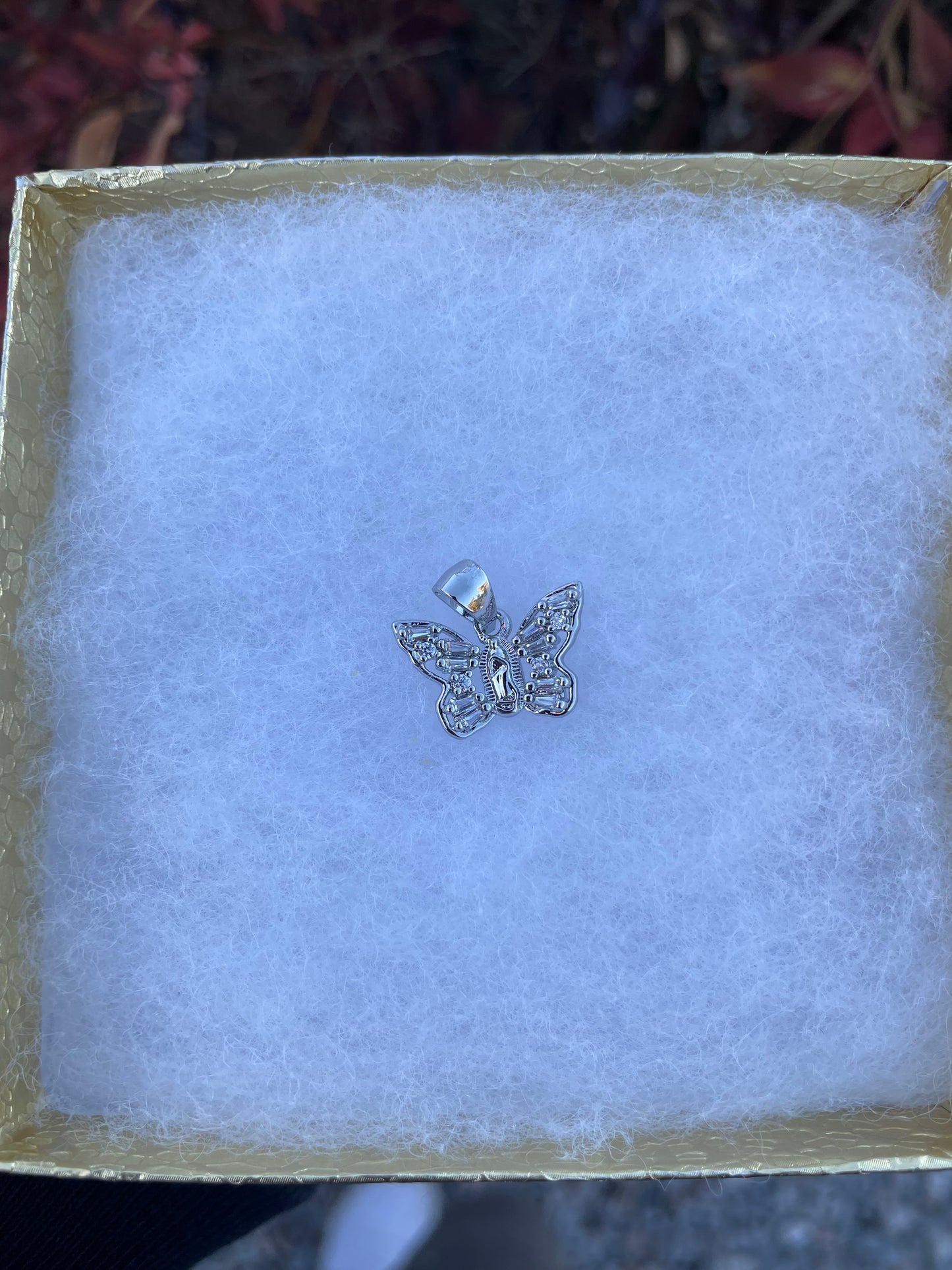 Virgen mariposa Pendant