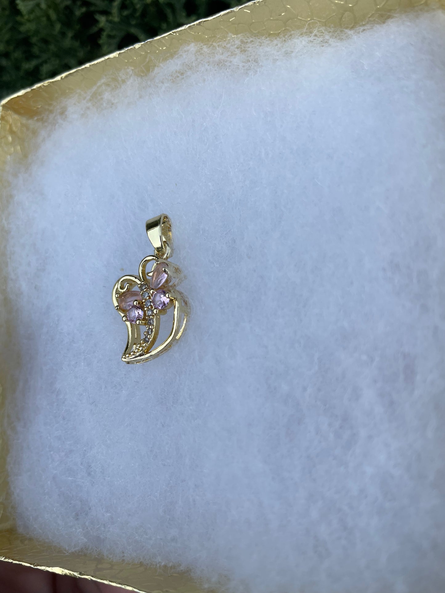 Mariposa heart Pendant