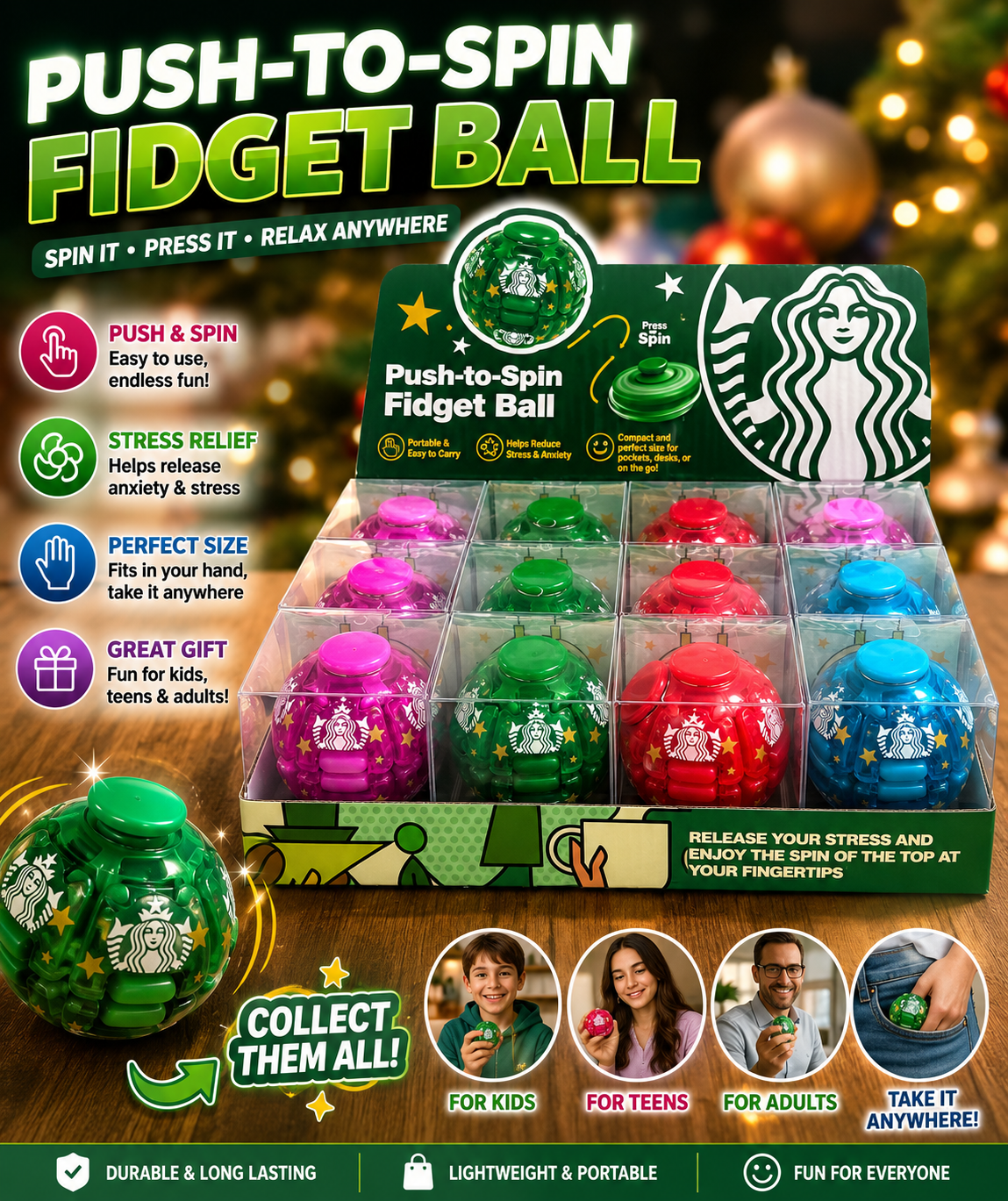Starb spinner 12pcs