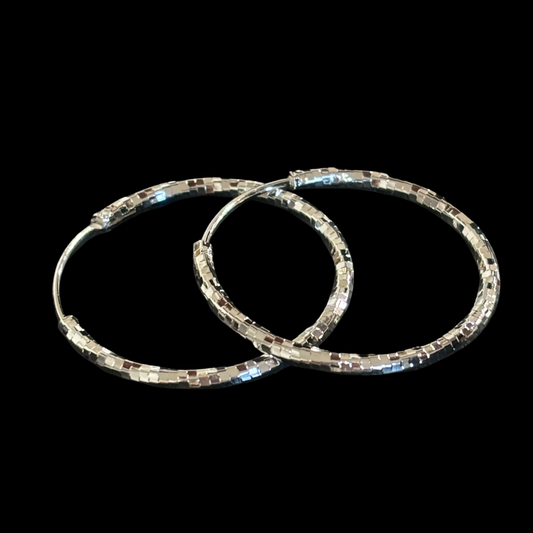 S Silver earring 25.25