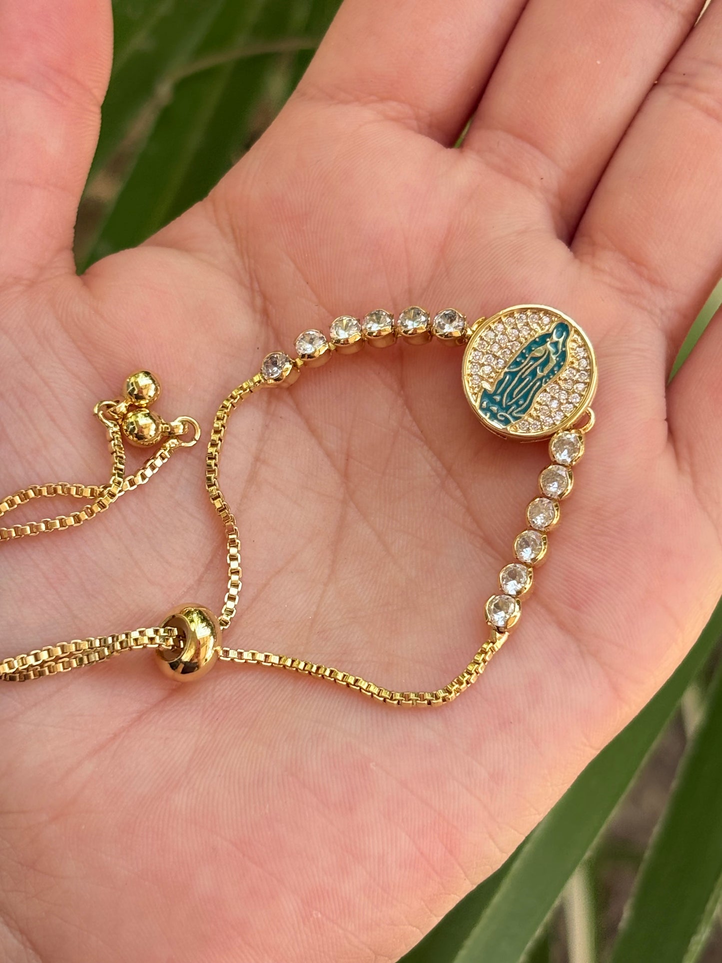 Ajustable Virgen bracelet