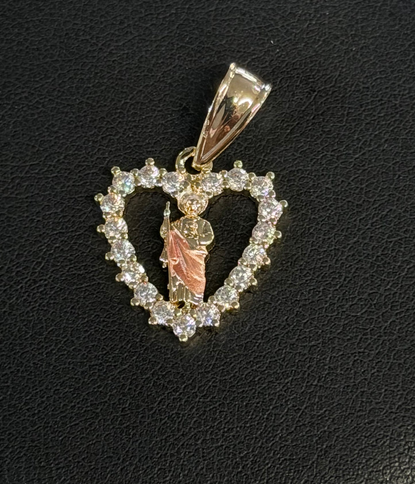 SJ Heart Bling Pendant