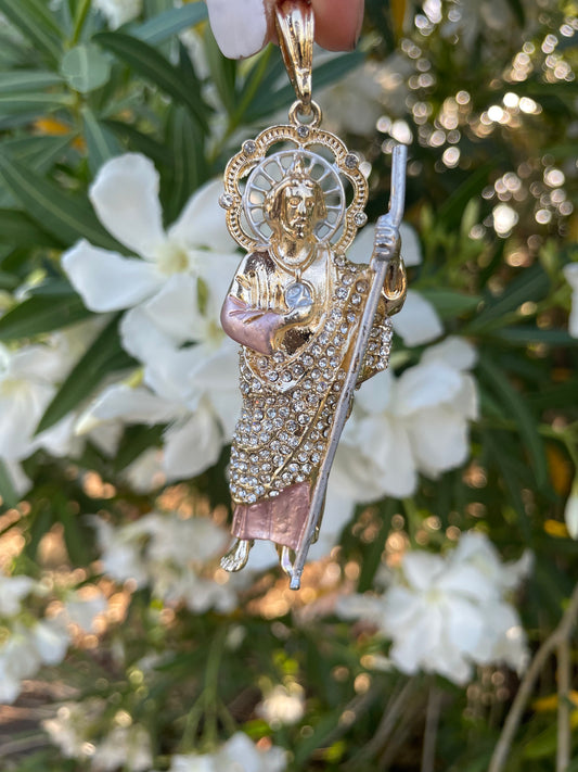 Jumbo San Judas pendant