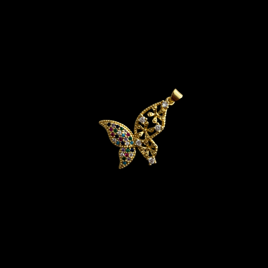 M-30 side hanging butterfly pendant
