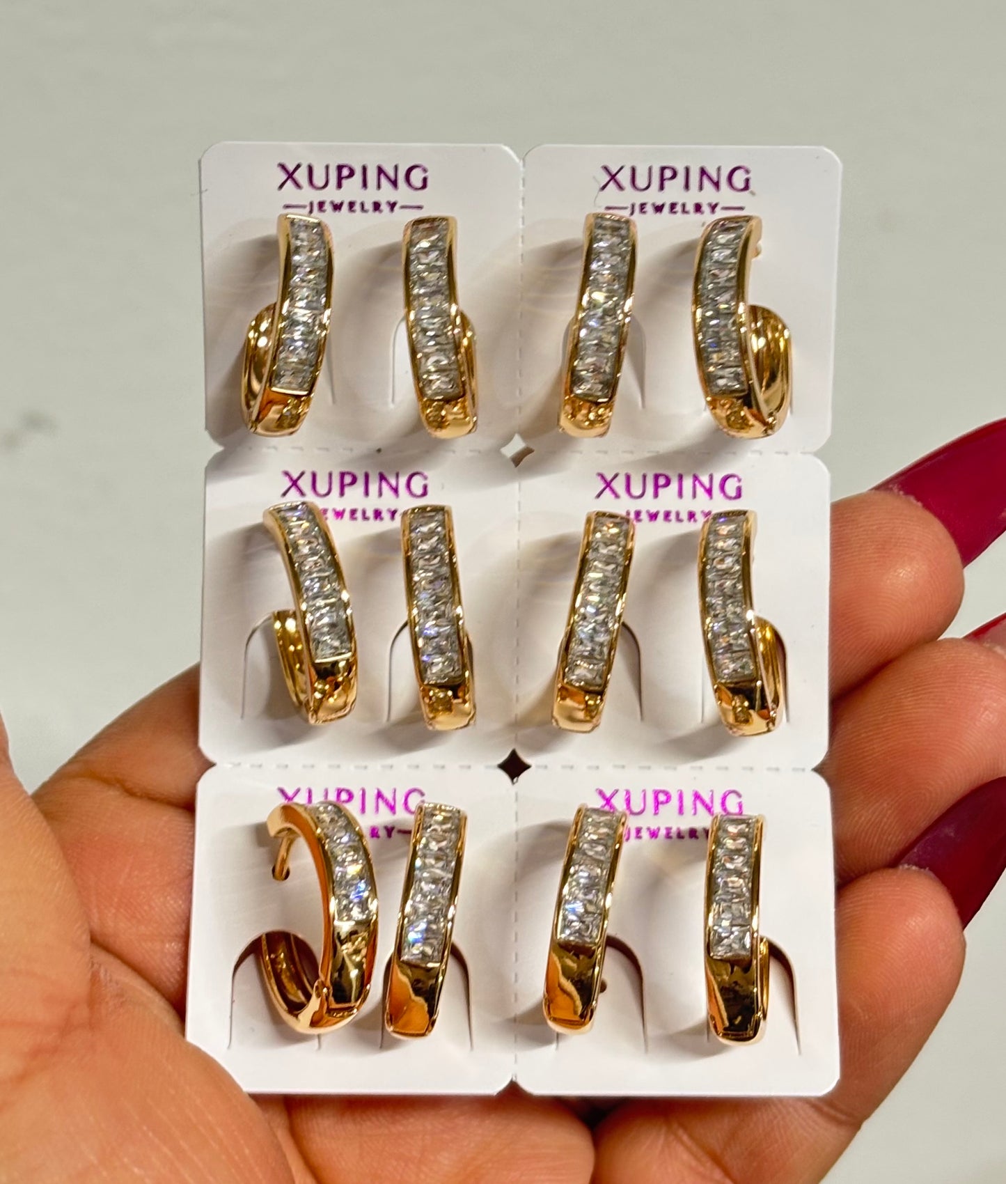 Hoop Earrings 6pc #0399