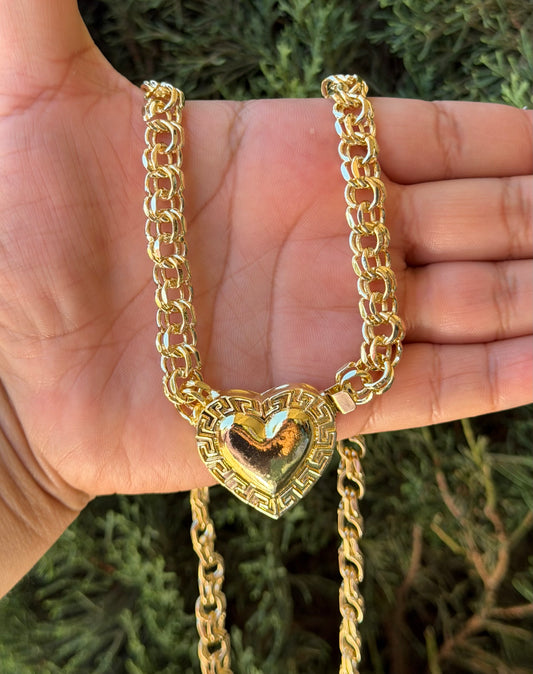 Tejido Chino Heart Chain