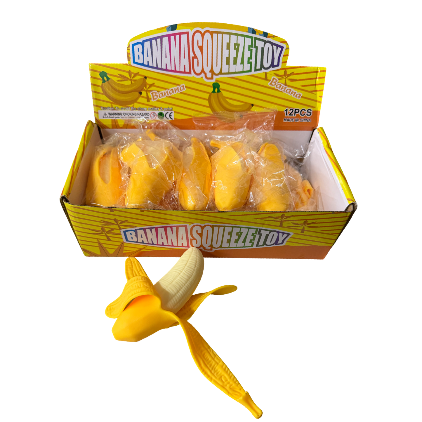Banana Squishy 12pc