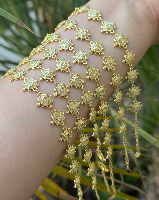 6pc Turtle Bracelet
