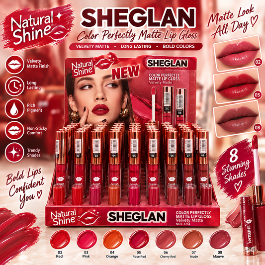 Velvety Matte Lip 48PC #L-1764