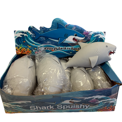 8pc Shark Squishy mix colors