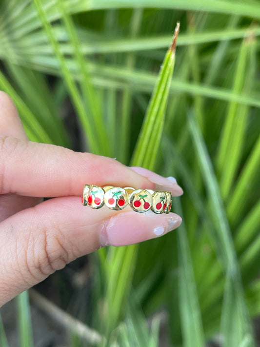 Ring cherry adjustable