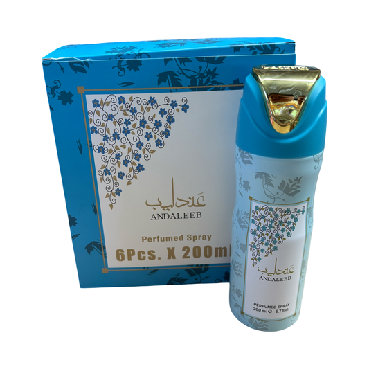 6pc Blue Spray
