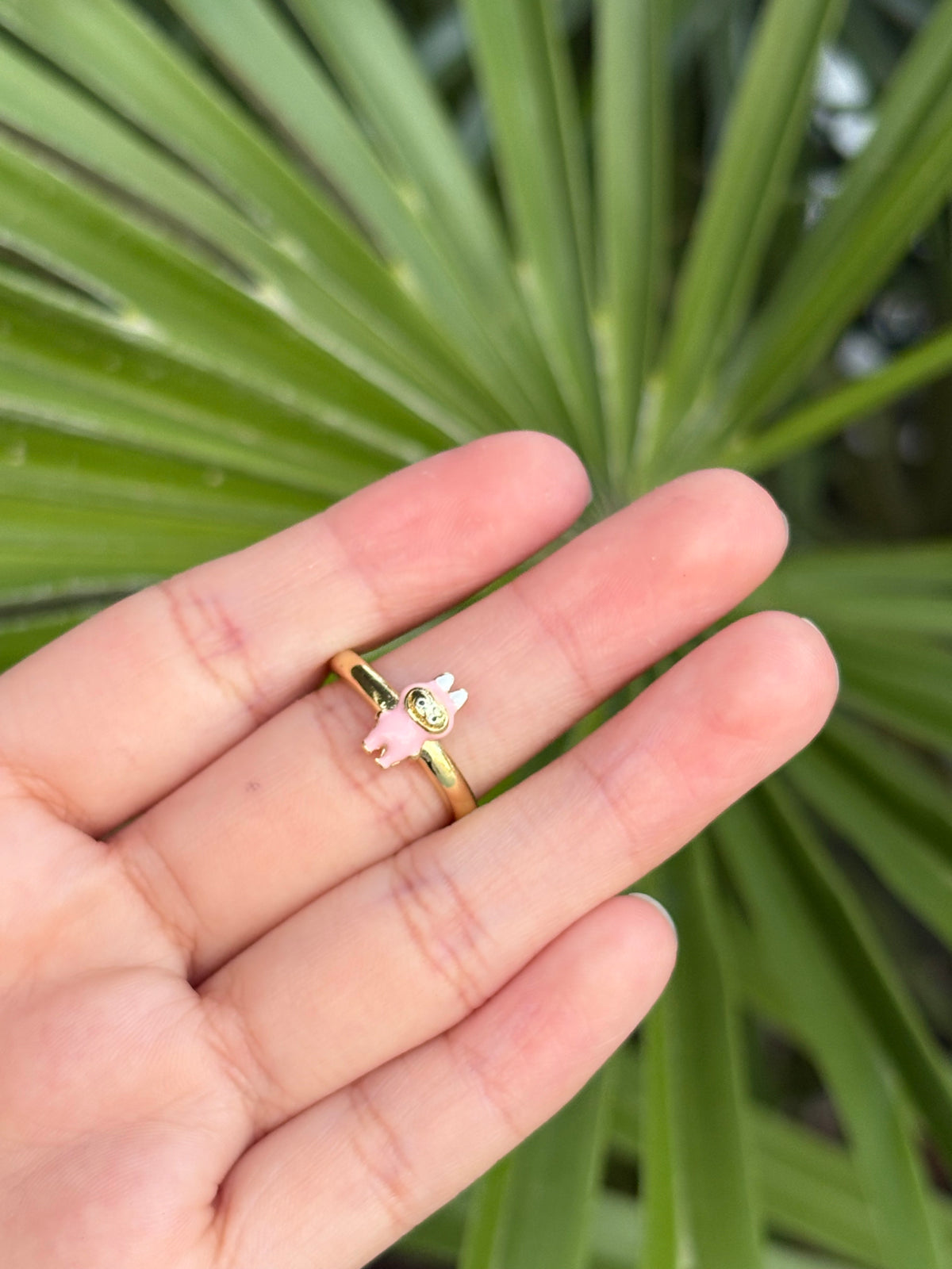 Lb pink ring ajustable