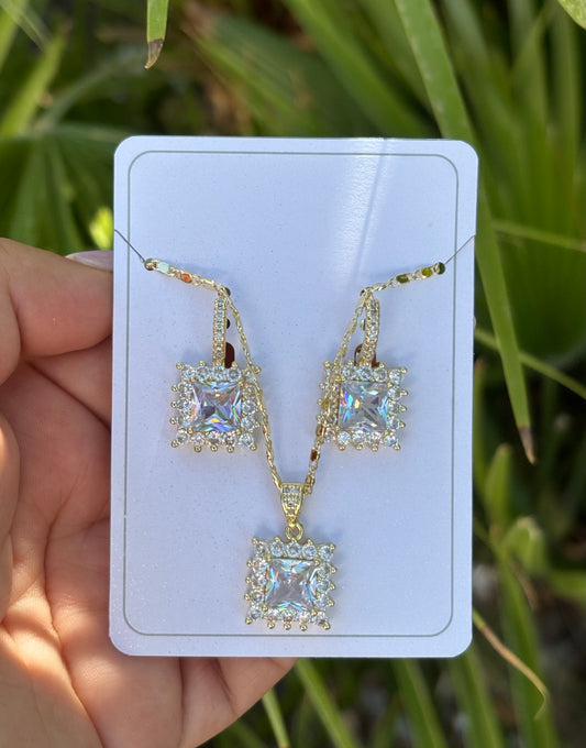 White Square Set
