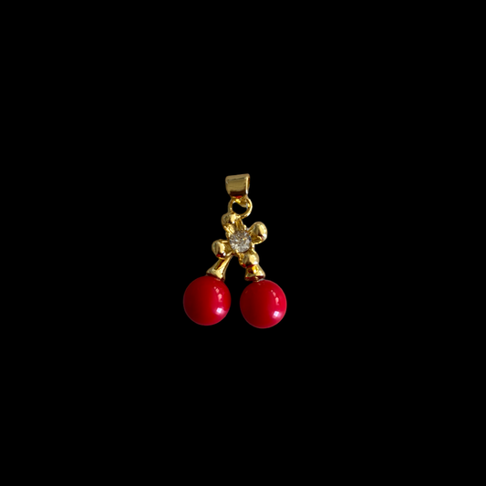 F-20 cherry gem pendant