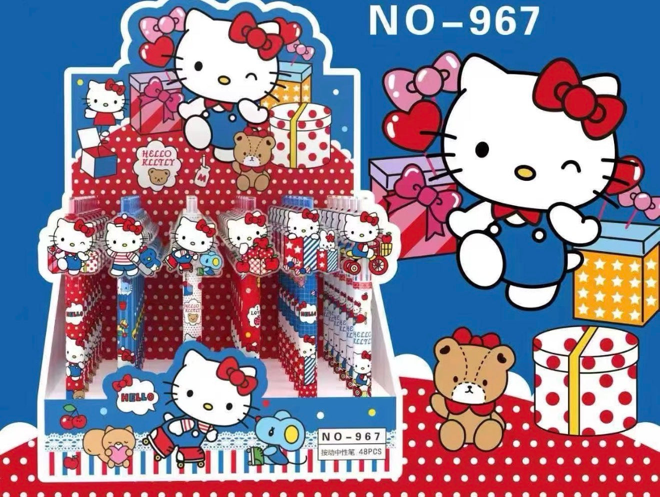 Gatita Pens 48pc