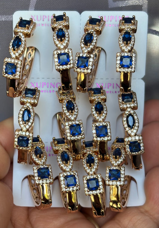 Blue Earring 6pc #9959