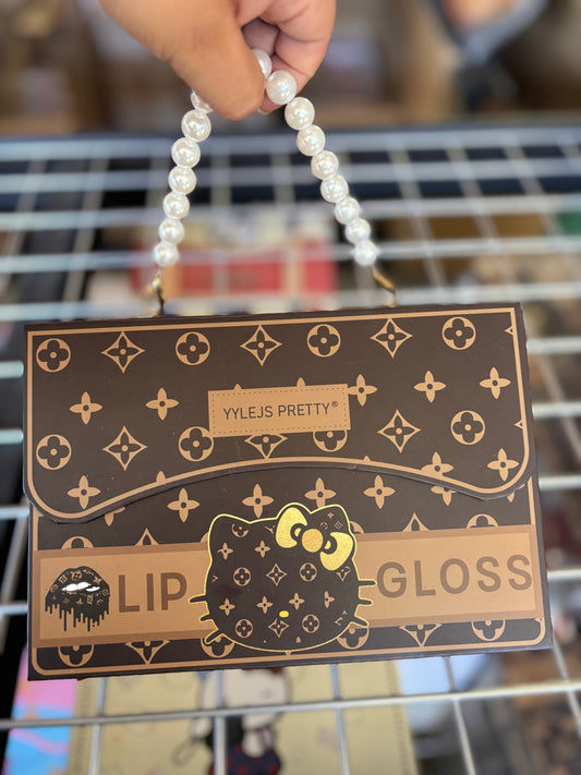 Brown Peral Bag