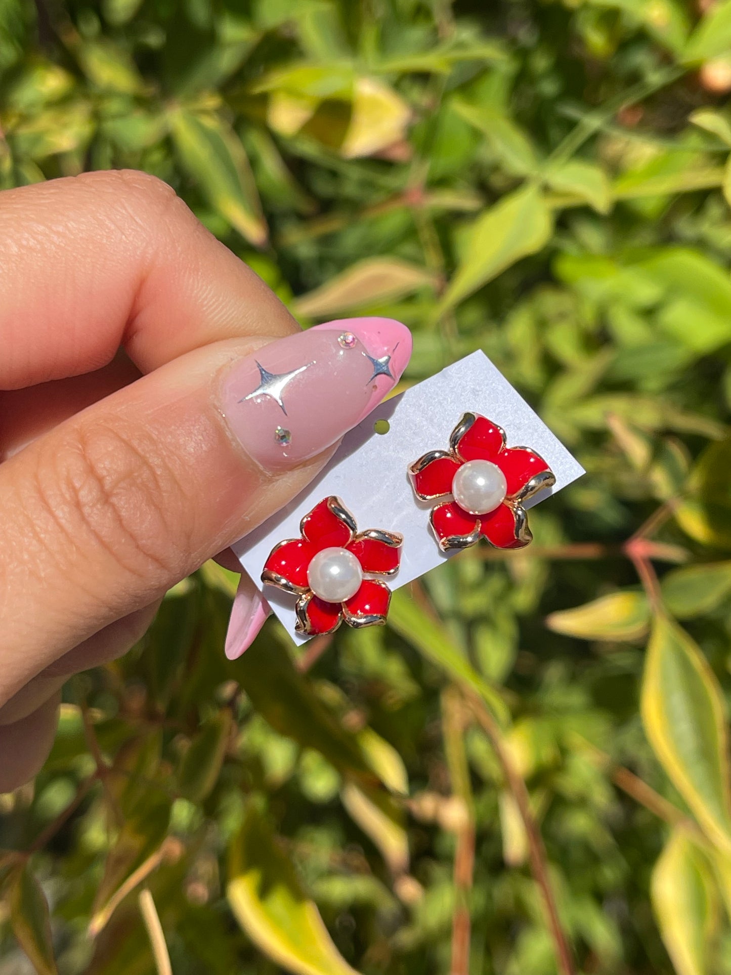Red earring  high quality