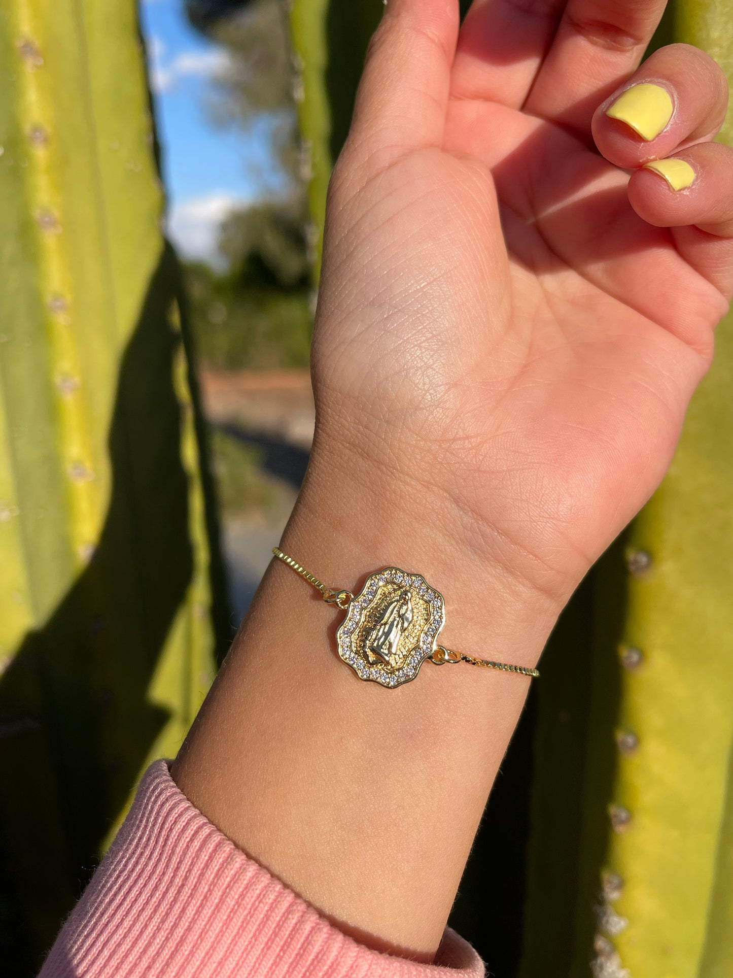 Virgen marco adjustable Bracelet