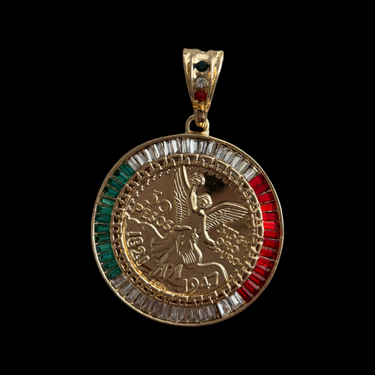 G-13 flag centenario pendant