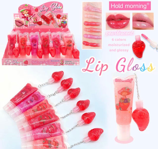 Fresita Heart With Lip Gloss 24pc
