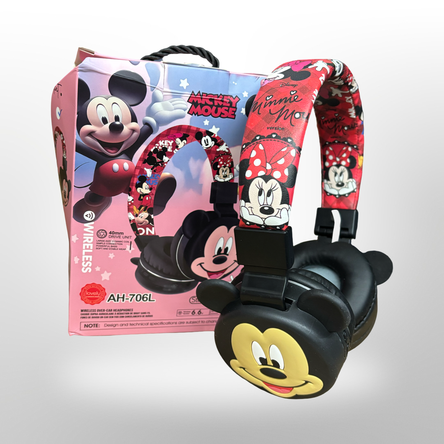 Headphone mouse boy