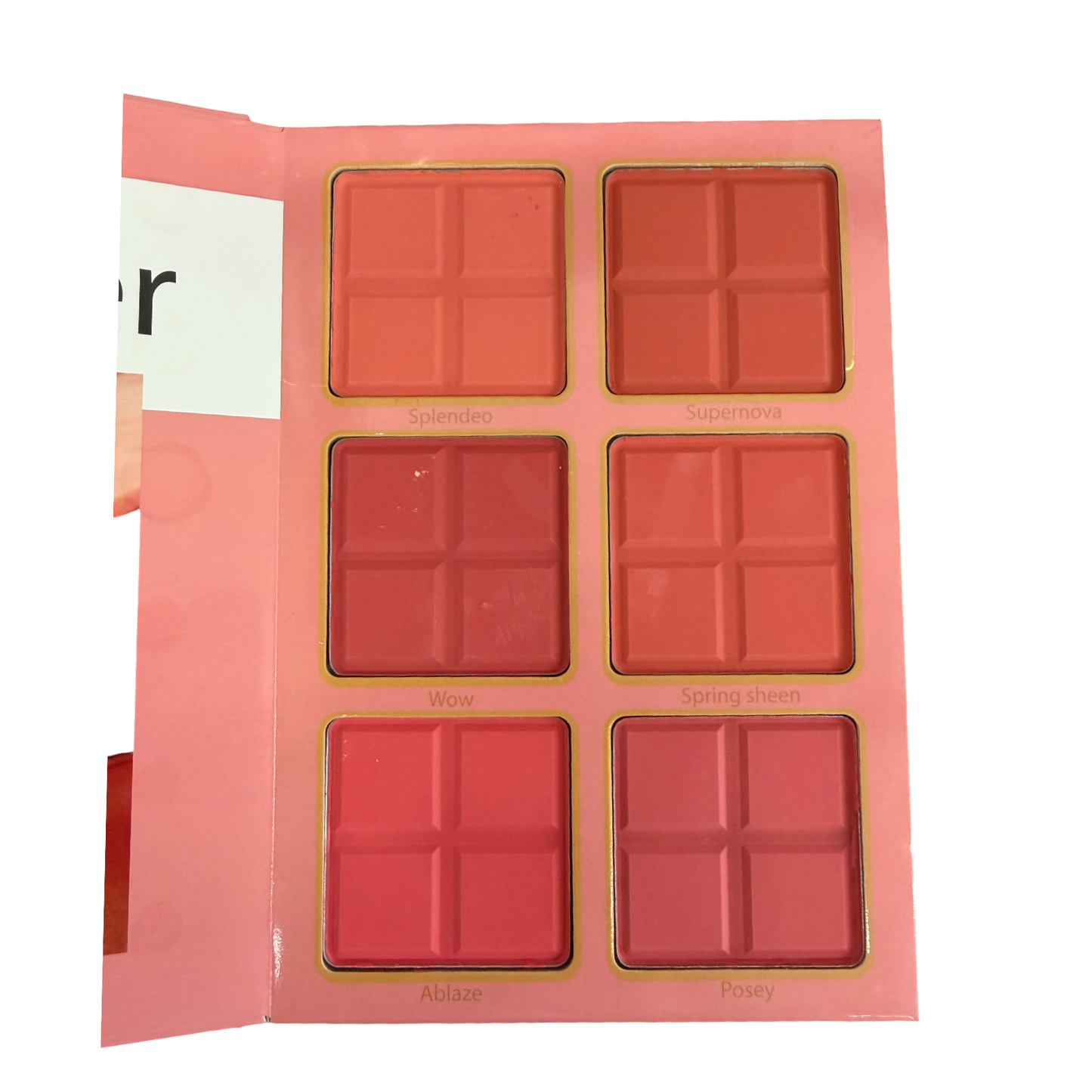 Alice 4 Sheet Book Pallet