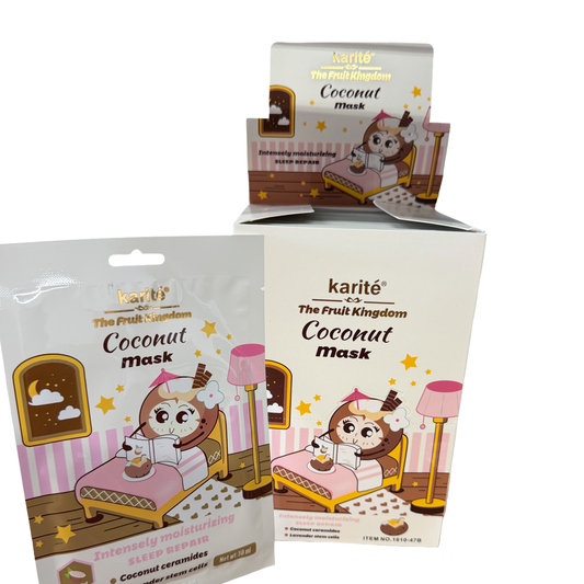 Coconut *Intensely Moisturizing* FaceMask 24pc