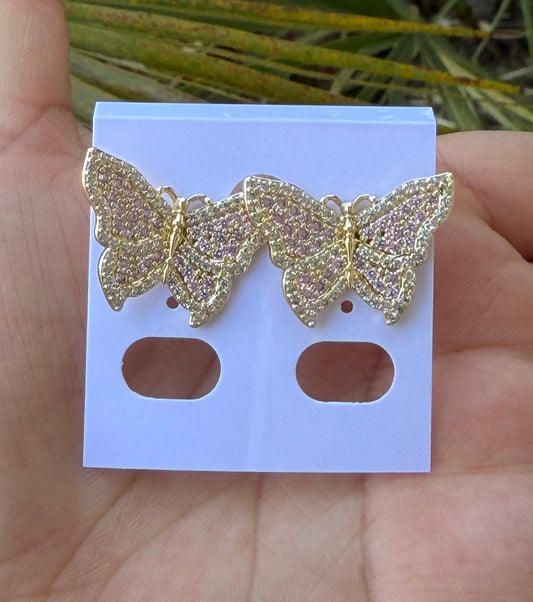 Butterfly Stud Earring
